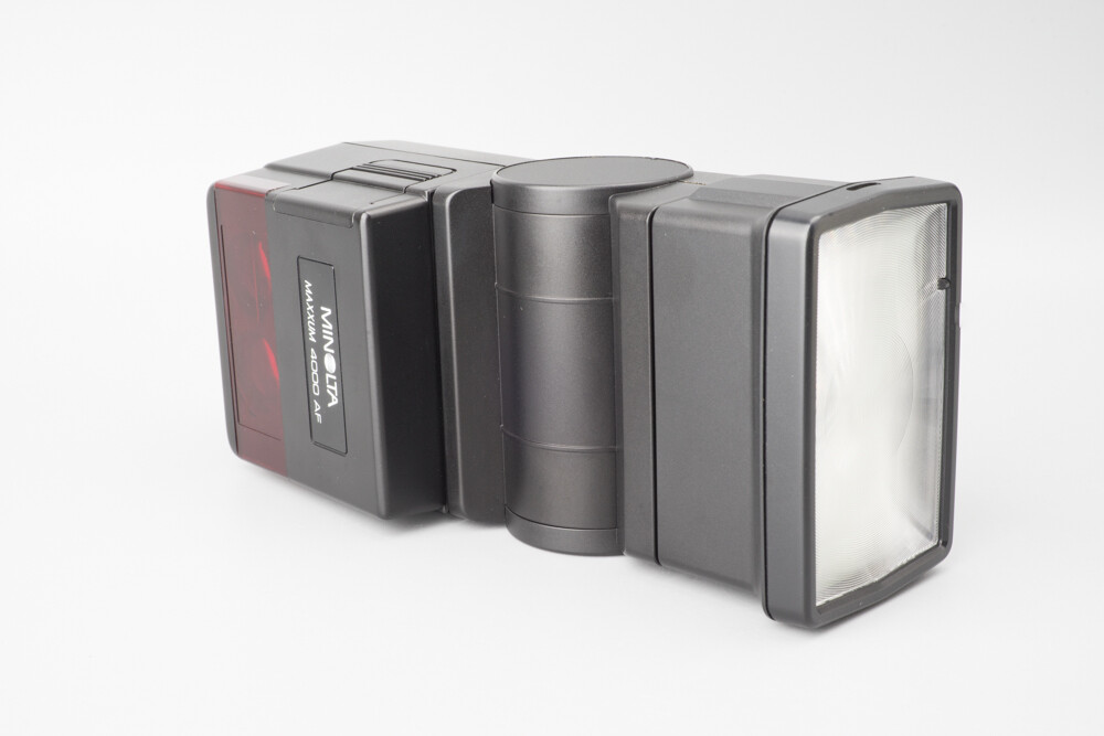 Minolta Maxxum 4000 AF Shoe Mount Camera Flash Unit for Minolta I, xi