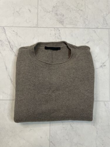 Women’s Jenni Kayne Everyday Cashmere Wool Luxury Basic Cropped Sweater Size L