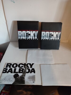 SAMMLERBOX STALLONNE - ROCKY - ANTHOLOGIE + 2 POSTER SCHÖNER ZUSTAND