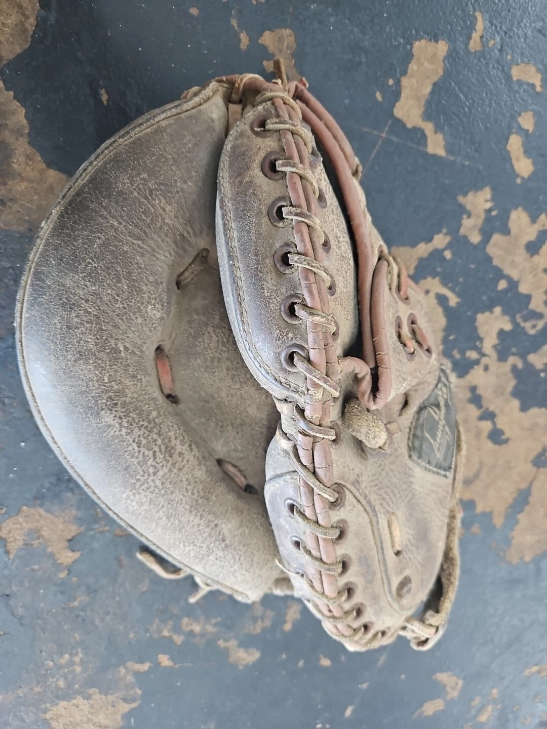 Vintage Goodwin Catchers Gant Gant Professionnel Modèle Suprême Baseball Cuir Brut