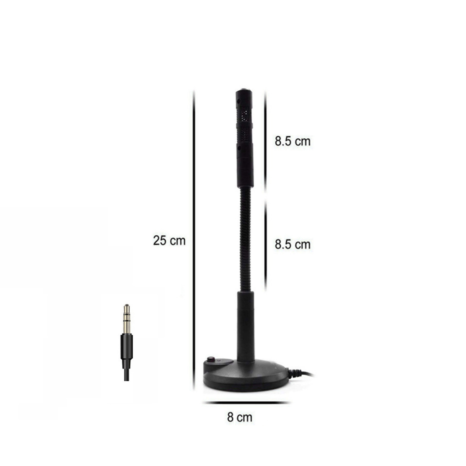 Mini Mic Antiinterference Clear Call Pc Computer Laptop Speaker Mic