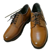 WWII US Army Men's Low Quarter Derby Shoes All Sizes Available.