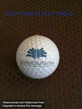 PING GOLF BALL-RED/WHITE PING EYE2 4....HAPUNA GOLF COURSE LOGO...9/10