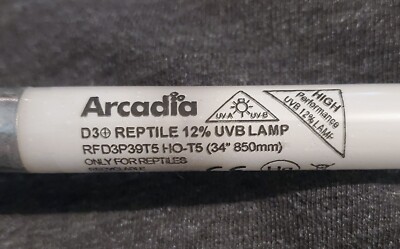 Arcadia D3+ Desert 12% UVB HO-T5 Bulb 34inch 39Watt- light bulb only, no fixture
