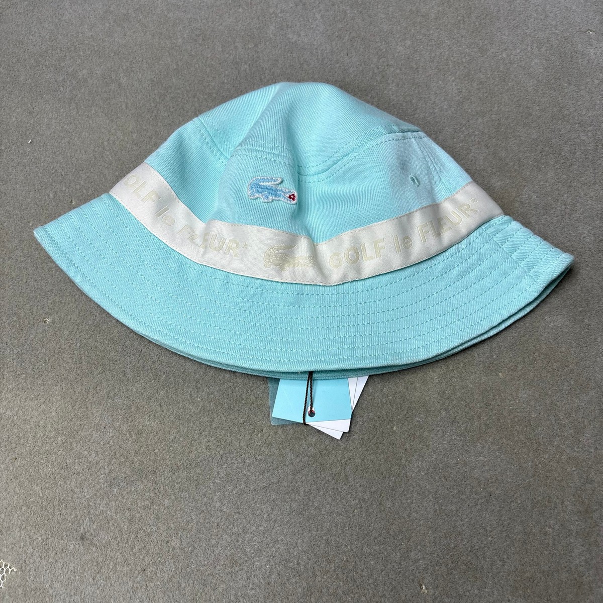GOLF Le Fleur Lacoste Bucket Hat 'Plumi Blue' Adult Size Medium (S