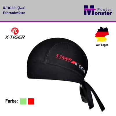 X-TIGER Sport  Profis Radsport Fahrrad atmungsaktive Kopfbedeckung Cap Bandana