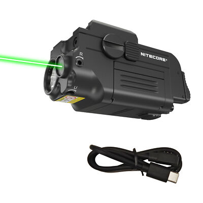 Nitecore NPL25 GL 900 Lumen Rechargeable Flashlight with Green Laser Sight