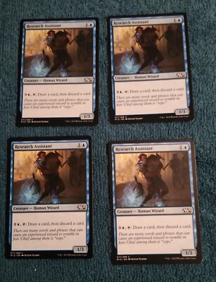 MTG 2015 CORE M15 RESEARCH ASSISTANT COMMON X4