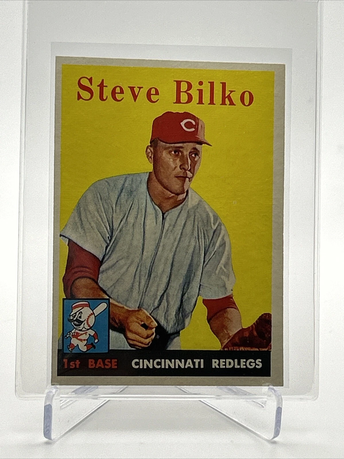Steve Bilko trading card
