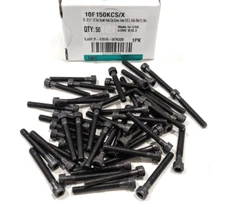 KERR Black-Oxide Alloy Steel SHCS 10-32 x 1-1/2" Long  *QTY: 100pcs*  91251A351