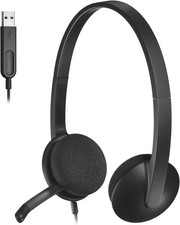 Logitech H340 USB Wired Stereo Headset Noise Cancelling Mic Inline Controls