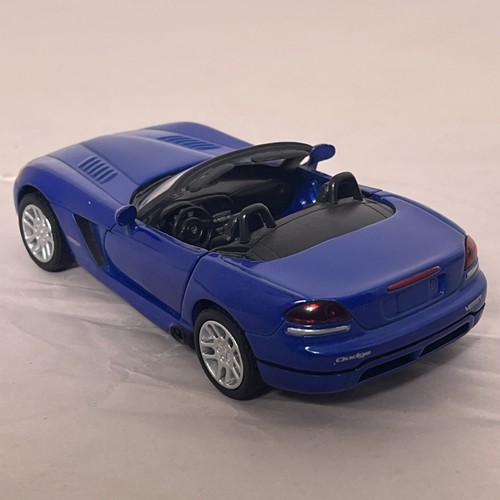 New Ray Dodge Viper SRT 10 Blue City Cruiser Diecast Car 1:32 Scale - Picture 10 of 23