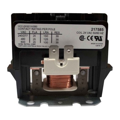 Miller 217585 Contactor Def Prp 25A 2P 24Vac Coil