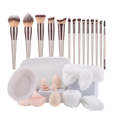 27 Stück Make-up Pinsel Set, Professionelles Makeup Brushes Set#1 | Geschenk
