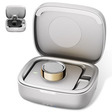 Portable Charging Case for Oura Ring 4  3 Charger, 1000mAh Battery Grey