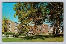 Greenville PA-Pennsylvania, Thiel College, Residence Hall Vintage c1968 Postcard