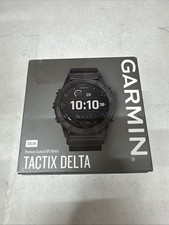 Garmin Tactix Delta Orologio GPS Tattico Solare Nero 010-02357-10 NUOVO SIGILLATO