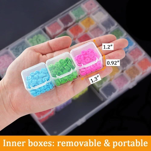 RJ-Sport Dual-Sized Diamond Art Storage Containers with 28 Small 28 + 15 mid - Image 3 of 4