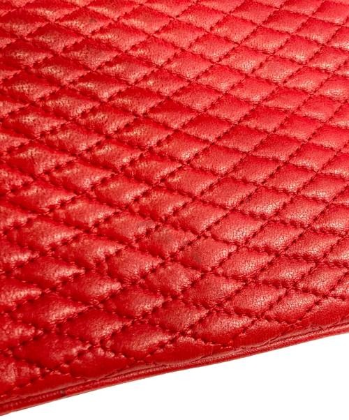 BALLY                    Quilted Chain Shoulder Bag Red — image 7