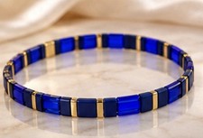 Japanisches Miyuki Tila 5 mm Quadrat Perlen A...