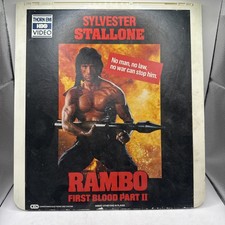 Rambo First Blood Part II  CED 1985