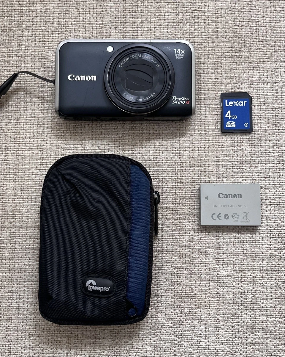 Preços baixos em Canon Powershot sx210 is | eBay