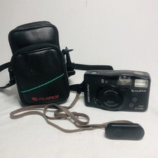 Fujifilm Discovery 270 Zoom Point  Shoot 35mm Film Camera w/ Carry Case read 