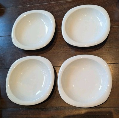 Rosenthal Suomi Weiß 4 x Suppenteller Tiefe Teller ca.  21,5 cm Top