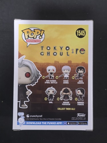 Búho - Tokyo Ghoul: Re Funko Pop #1545 - Imagen 3 de 6