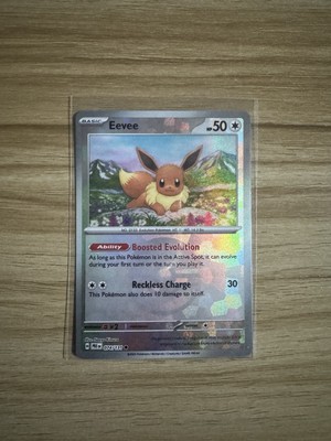 Eevee (Poke Ball Pattern) 074/131 Prismatic Evolutions Holo