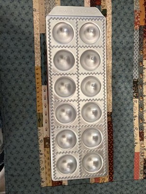 Vintage Imperia Raviolamp 12 Chef Ravioli Maker Tray