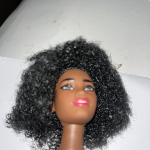 Barbie Fashionista 221 AA Nude Doll Tall Body New African American - Picture 2 of 10