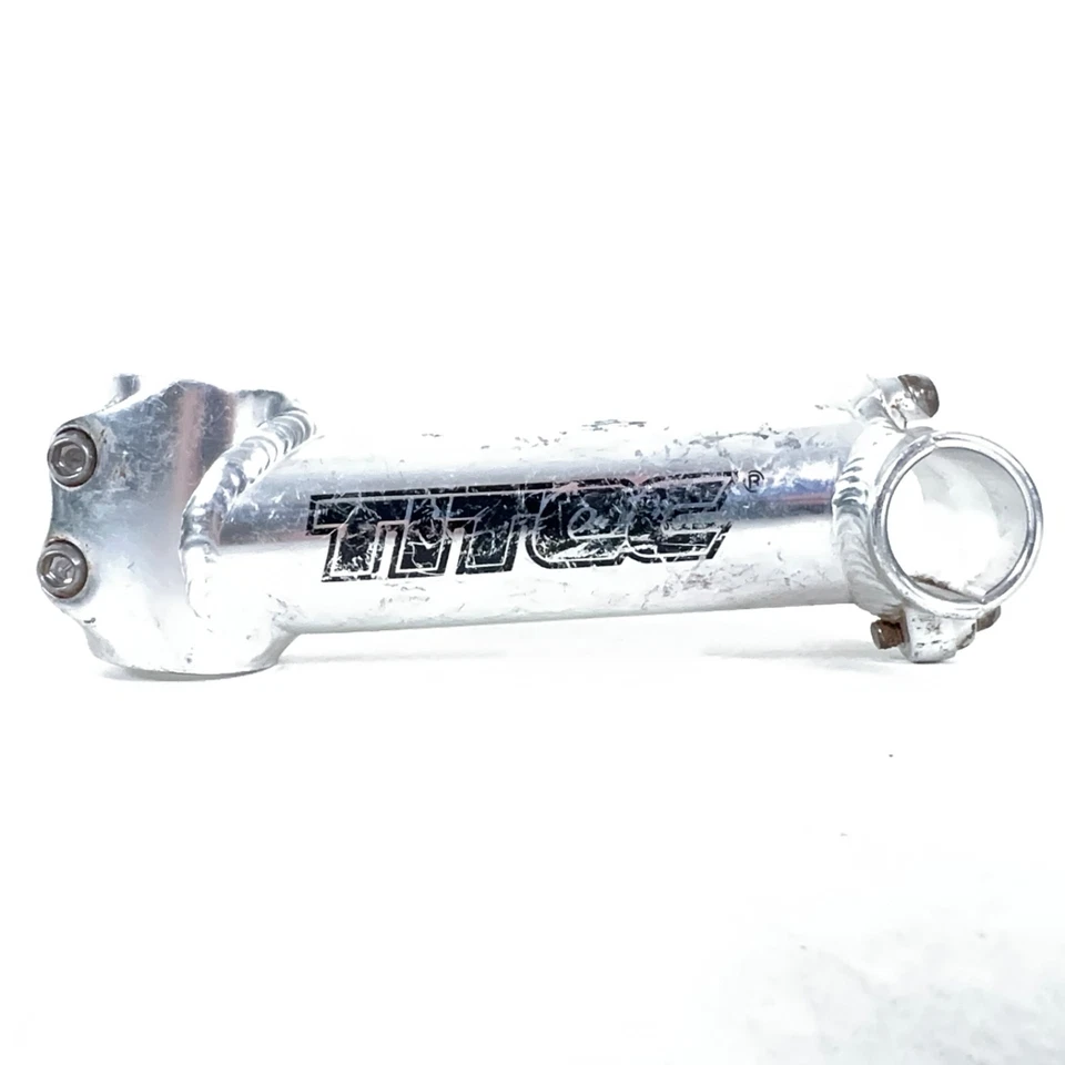 Vintage Titec Stem 1 1/8 in Threadless 25.4 mm MTB 140 mm 2 Bolt Silver 90s - Image 3 of 4