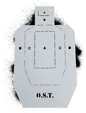 Silhouette Stencil Kit  Large Cardboard Silhouette Targets  Range Accessories