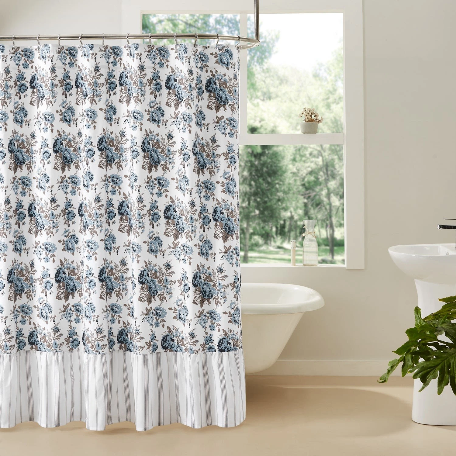 VHC Brands Annie Shower Curtain
