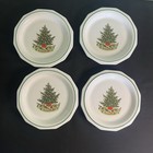 Pfaltzgraff "CHRISTMAS HERITAGE" USA ~ Set of 4 ~ Bread Plates ~ 6 7/8"