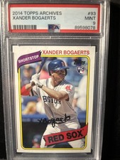 Xander Bogaerts 2014 Topps Archives True Rookie PSA 9 Pop. 16