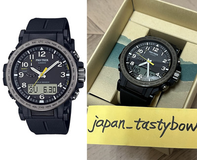 Casio Pro Trek PRW-51Y-1JF Solar Radio Watch Men Black Climber Line NEW BOX