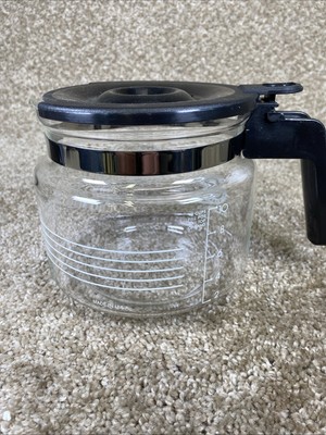 Gemco Universal 10 Cup Replacement Glass Coffee Carafe Pause & Serve Auto Drip *