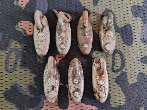 Lot Of 7x WW2 German Wehrmacht Mess Kit Relic Parts From Kurland