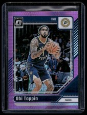 2024-25 Donruss Optic #149 Obi Toppin Hyper Pink