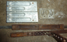 4x Moldes de peso de pesca de plomo Moldes Herramienta de pesca