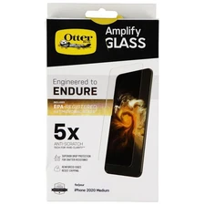 OtterBox Amplify Glass Screen Protector for Apple iPhone 12 and 12 Pro - Clear