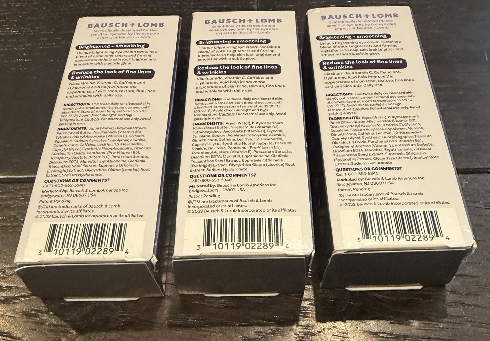 Bausch + Lomb Lumify Eye Illuminations Cream 0.5 Oz. -NEW-LOT OF 3 BOXES-