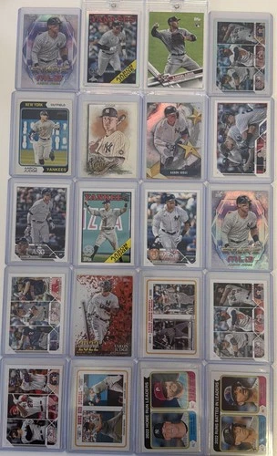 Aaron Judge RC -20 card lot - 2017 Topps Rookie Card, Refractors, SP Yankees
