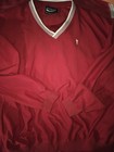 Austin Golf Tour Men’s Windbreaker Pullover Black V-Neck Long Sleeve - Size XL — photo 1