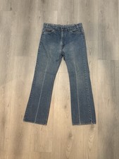 Vintage late 70s early 80s Levis 517 Orange Tab Bootcut Jeans-tagged 36x32