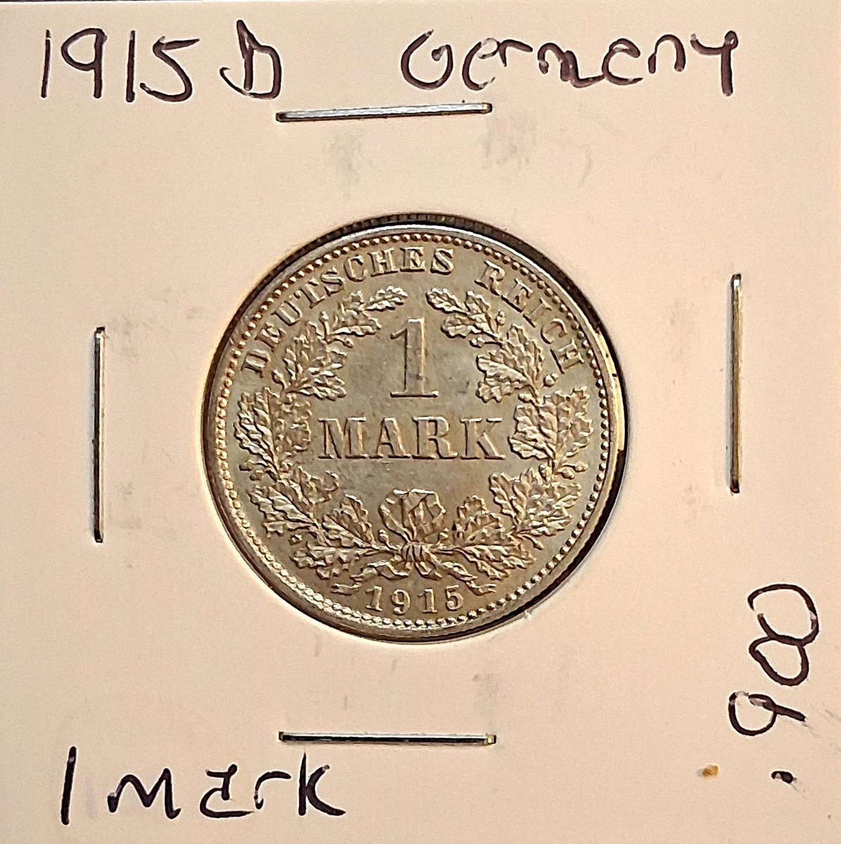 Silver 1915 Year German Empire Coins (1871-1918) for sale | eBay