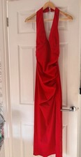 Red Zara Maxi Dress - Size M (UK) - Brand new With Tags