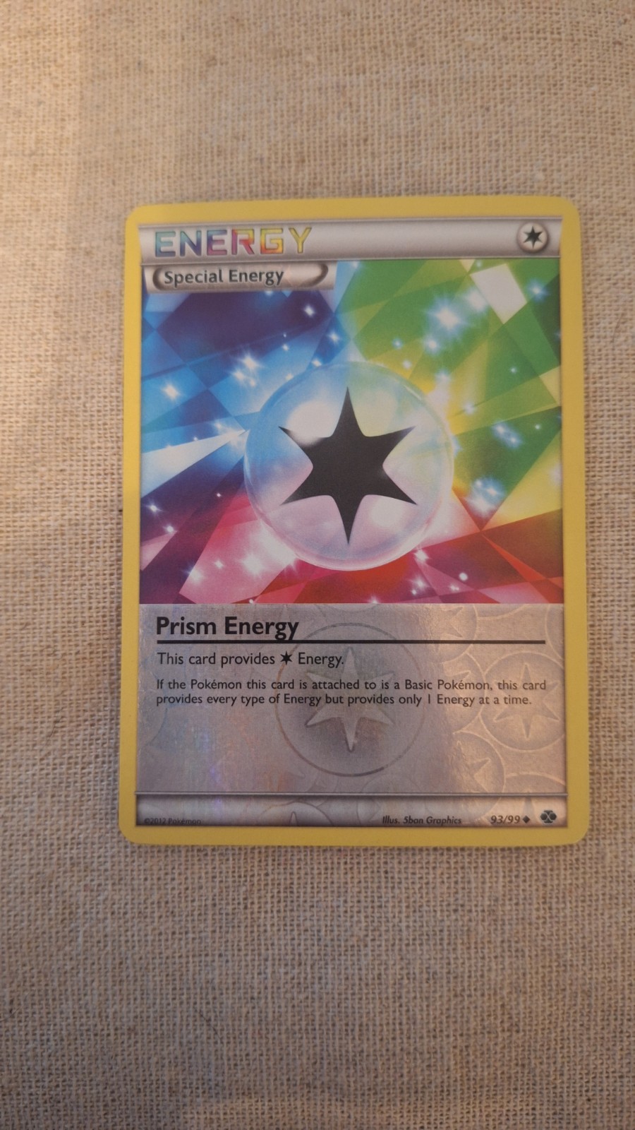 Pokémon Prism Energy Next Destinies 93/99 Reverse Holo Uncommon Special Energy